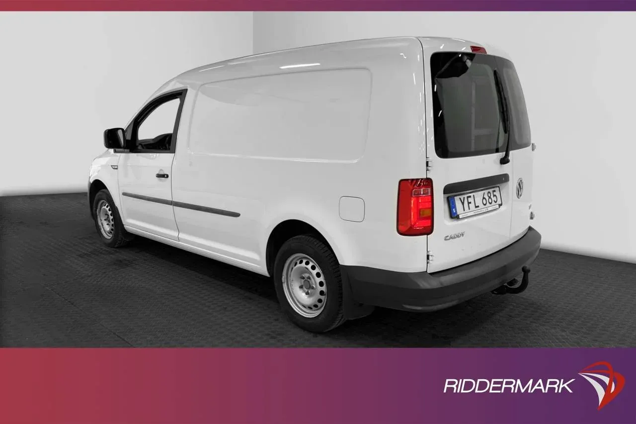 Volkswagen Caddy Maxi 2.0TDI DSG Värmare Dragkrok MOMS Image 2